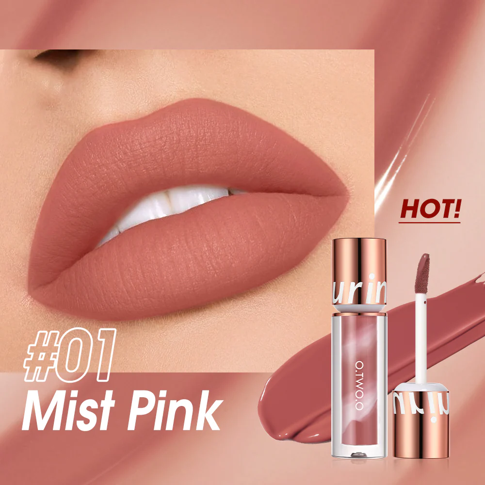 BhiEO-TWO-O-Lipstick-Lip-Gloss-Makeup-Waterproof-Velvet-Non-stick-Cup-8-Colors-Lip-Tint