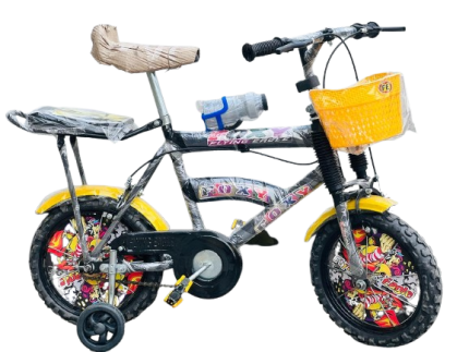 14 Numbar Bicycle For Boys & Girls – Age Group 3-6 Years Kids (Baby Pink)