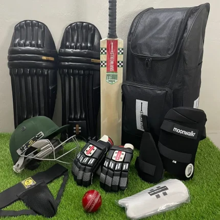 Unleash Your Potential with The Ultimate Hard Ball Full size Cricket Kit for Under 19 Players - Play Like a Pro with the Top 10 High-Quality Items in Our Latest Black Edition Cricket Set