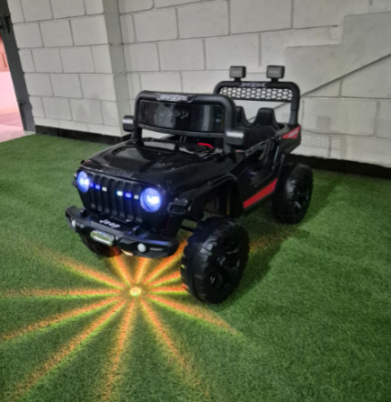 New Fiber Rechargeable Battery Operated Ride On Jeep For Kids
