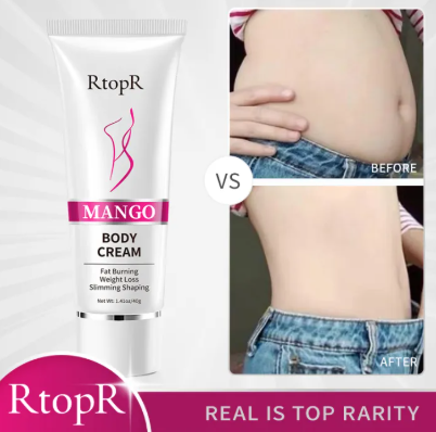 RtopR Mango Slimming Weight Lose Body Cream Slimming Shaping Create Beautiful Curve Firming Cellulite Body Anti Winkles Skin Care 40g