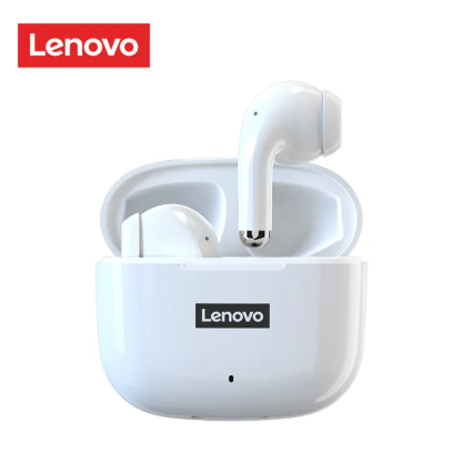 Lenovo LP40 True Wireless Headphones BT 5.1 Mini Earbuds Sweatproof Sport Headset Touch Control In Ear Earphones with Mic