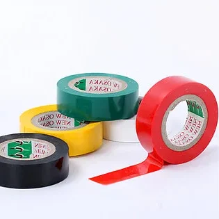 Royal Gold Plastic Tape 11 Yards In length Black/Red/White (Pack Of 10) for tennis ball and many other things like Bending, Sealing Works squid game