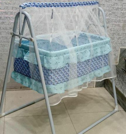 Baby Swing with Soft, Breathable Net Seat