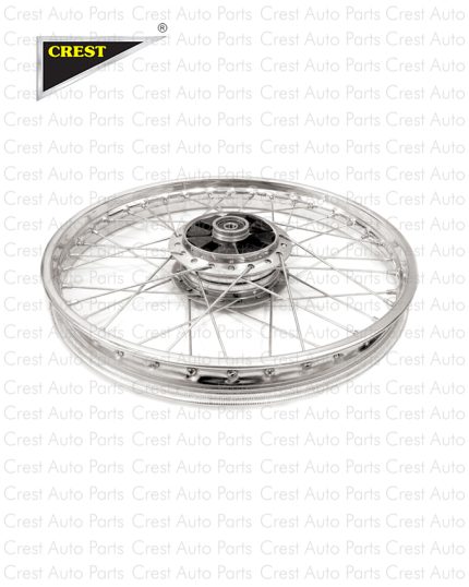 WHEEL RIM 2.50 X 17 SIZE 1.4 X 17 WITH DRUM & SPOKES CDI70 REAR OEM QUALITY (BOX PACK) ALL 70CC MODELS