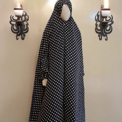 Irani Prayer Shawl with Sleeves Soft and Elegant Islamic Wear for Women