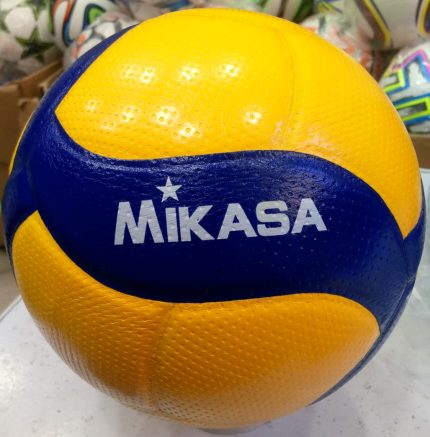 Mikasa V200W 2019 Official FIVB Indoor Volleyball (Blue/Yellow) Size 4