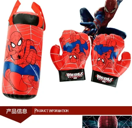 Kid's Training Punching Bag Mma Spider Kick Boxing Bag with Gloves Sold By Fight Fitness