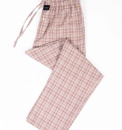 Jaidu Apparel  Men Pastel Plaid Cotton Pajama