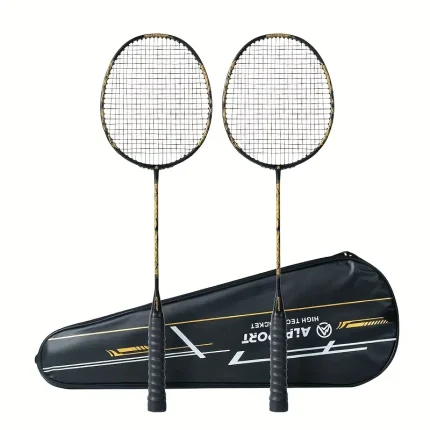 SALYWEE SHENLONG Dragon Scale Design Badminton Racket – 4U Ultra Light Carbon Fiber, 4-Section Carbon Fiber Frame, 2×2
