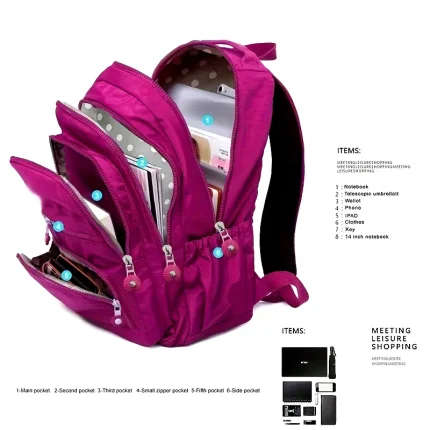 1pc Large Shoulder Backpack Fashion Sports Outdoor Shoulder Bag Men and Women Travel Pack Large Capacity Mountaineering Backpack Computer Bag Multi
