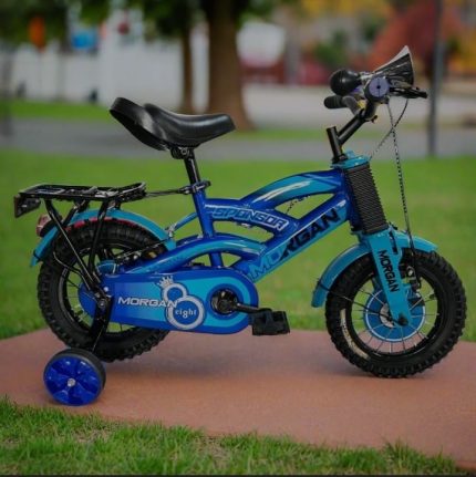 Cycle 12 inch Kids Bicycle With Front Basket & Supporting Tire 2-5 Years Old Baby