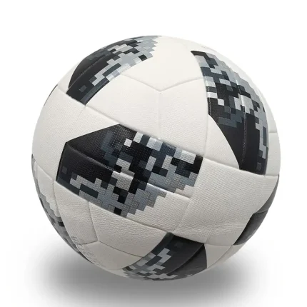 Football, High Elasticity, Waterproof and Wear-Resistant, Adult Training Competition Ball, Black and White Design, High-Quality Football Christmas, Thanksgiving and Birthday Holiday Gift Football