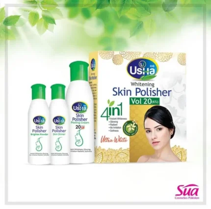 Whitening Skin Polisher Bottle Set (Skin Polisher / Hand & Foot) For All Skin Types