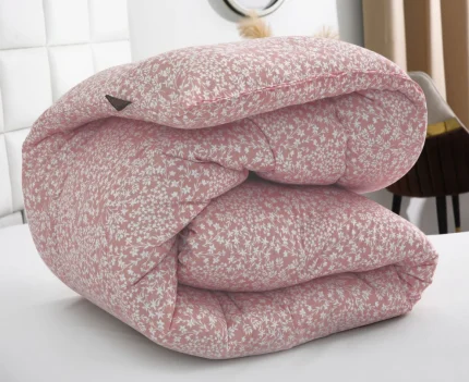 1 PC Single Comforter-Pink Bloom