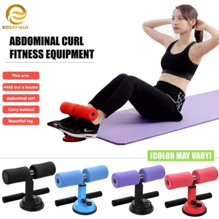 Multipurpose Situp and Push-up Assistant Home Fitness Gym Equipment Exercise Tool for Women & Men, 4 Stage arm Leg Chest Exercise Pull up Stand with Suction for Lose Weight.