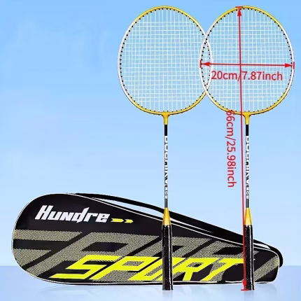 Badminton Racket 2-Pack Badminton Training and Entertainment Racket