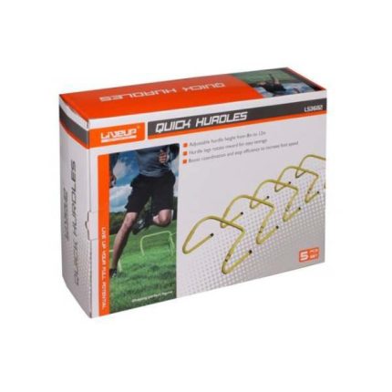 Adjustable Quick Hurdle Set - Yellow