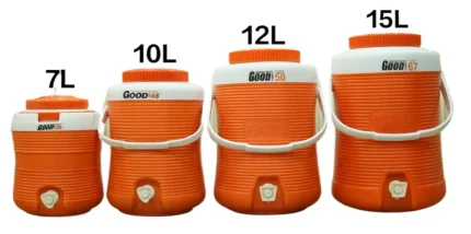 Water Cooler Insulated Water Dispenser Hot and Cool 7 Litres, 10 Litres,12 Litres and 15 Litres /Orange Colour Water Cooler/Peacock Good Cool