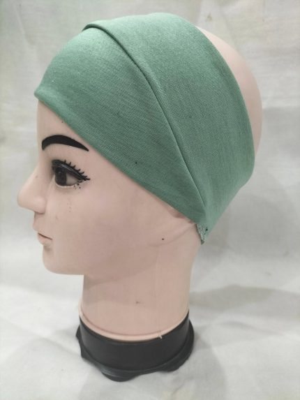 Cotton Jersey Bandana Head Band – Pistachio