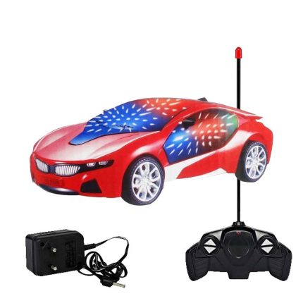 Remote Control Famous Car - Wireless - 27 cm - Rechargeable Car - Multicolor