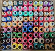 Pack of 32 Large Size Women Multi Sewing Thread | WA Thread