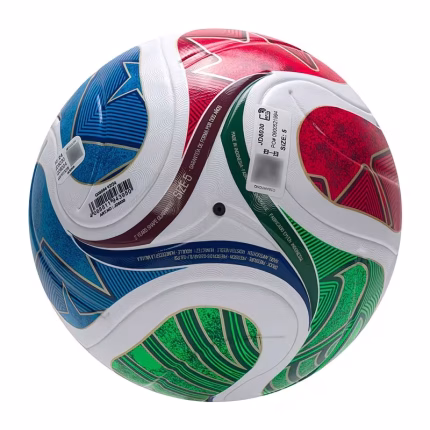 Adidas JD8030 Soccer Ball for Match & Training - Machine-Stitched Suitable for Training, Tournaments, Casual Play, Machine-Sewn with Iconic Brand, for,, Games (No Revision to Product Specs)