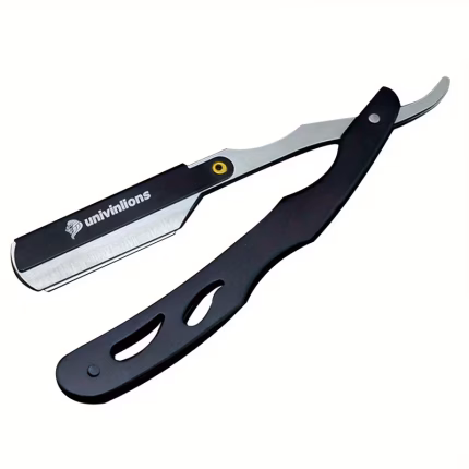 Univinlions Professional Manual Shaver Foldable Sharp Barber Razor Folding Shaving Beard Cutter Hair Removal Face Underarm Body