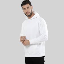 Basic White Hoodie // Men
