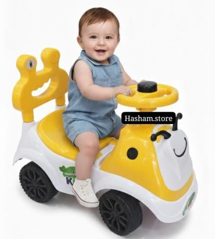 Baby car / kids riding car / Baby car with toy space / kids car with light and music / Toy king baby car