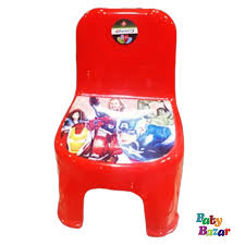 1 Piece Multiple Character Kids Chair Table Chair Durable Plastic Material Chairs-Random Colors